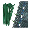 Set mit 100 robusten Kabelbindern aus Kunststoff 3,6x200 mm - Kabelorganisation und professionelle Befestigung