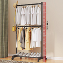 Kleiderständer mit Regalen und Kleiderstange, 73 x 42 x 175 cm, Multifunktionaler Organizer für Schlafzimmer, Flur oder Ankleidezimmer