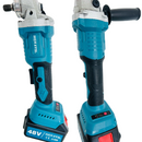 Akku-Winkelschleifer WERSTIL 48V - 2 Li-Ionen-Akkus, Ladegerät und Transportkoffer