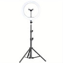 Professionelle LED-Ringleuchte mit Stativ und Handyhalterung - Ring Light für Make-up und Fotos