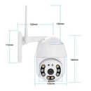 Kabellose Überwachungskamera FULL HD 1080P mit 32GB-Karte - Schwenkbar, WLAN, Nachtsicht