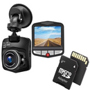 Paket Autokamera Full HD 1080P mit 32GB-Karte - Loop-Aufnahme und Bewegungserkennung