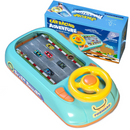Interaktives Lenkrad-Spielzeug, Raumschiff-Modell, Sounds und Funktionen, USB-Stromversorgung, für Kinder von 3-6 Jahren