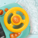 Interaktives Lenkrad-Spielzeug, Raumschiff-Modell, Sounds und Funktionen, USB-Stromversorgung, für Kinder von 3-6 Jahren