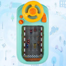 Interaktives Lenkrad-Spielzeug, Raumschiff-Modell, Sounds und Funktionen, USB-Stromversorgung, für Kinder von 3-6 Jahren
