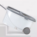 Rotierender Wischmop PRO 360 mit Doppeleimer und automatischem Auswringen - inklusive 2 Ersatzbezüge gratis