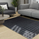 Nordischer Kunstfell-Teppich 3D Bubble 180x230 cm - Modernes Design, ultraweich, rutschfest