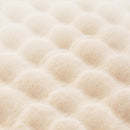 Kunstfell-Teppich 3D Bubble 180x230cm - Premium-Nordic-Design für Wohnzimmer und Schlafzimmer - Creme