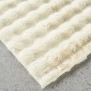 Kunstfell-Teppich 3D Bubble 180x230cm - Premium-Nordic-Design für Wohnzimmer und Schlafzimmer - Creme