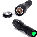 1+1 Paket Taktische LED-Taschenlampe mit Zoom und Wasserbeständigkeit - 3 professionelle Leuchtmodi