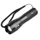1+1 Paket Taktische LED-Taschenlampe mit Zoom und Wasserbeständigkeit - 3 professionelle Leuchtmodi