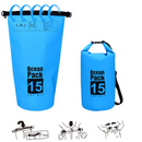 Paket 1+1 Wasserdichter Rucksack für Wandern, Rafting und Wassersport - 100% wasserdichter Schutz
