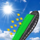 Solarleuchte 150W mit 60 COB-LEDs, Bewegungsmelder, 3 Leuchtmodi, Fernbedienung, IP65, Laufzeit bis zu 12h, Außenbeleuchtung für Hof und Garten
