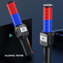 Professioneller tragbarer Alkoholtester – LCD-Anzeige, Präzise Promille-Messung, USB-aufladbar, Sprachausgabe, Schnelle Erkennung