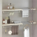 Ausziehbarer Teleskop-Trenner für Schrankregale, verstellbar 70-120 cm, mit Saugnapf, zur Unterteilung von Schränken, aus Metall und ABS, Weiß