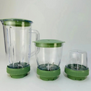 Multifunktionaler 4-in-1-Mixer mit Edelstahlschüssel, 4 l – Mixer, Kaffeemühle, Fleisch- und Gemüsezerkleinerer, 3 austauschbare Behälter, Komplettset für die Küche