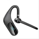 Bluetooth-Headset Wireless KJ12, Freisprech-Headset mit Mikrofon, 180° drehbar, LED-Display, lange Akkulaufzeit, schnelle Verbindung, Reichweite 10 m, Schwarz