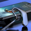 Bluetooth-Headset Wireless KJ12, Freisprech-Headset mit Mikrofon, 180° drehbar, LED-Display, lange Akkulaufzeit, schnelle Verbindung, Reichweite 10 m, Schwarz