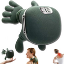 4D-Nackenmassagegerät mit Massage wie echte Hände, Wärmefunktion, USB, 3 Massagestufen, 2 Wärmestufen, für Nacken und Schultern