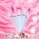 Paket Professionelle elektrische Glättbürste für die Haare - 2 in 1 + Gesichtsepilierer 3-in-1 zur Entfernung unerwünschter Haare