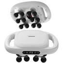 Massagepistole mit Percussion-Technologie für Intensive Massage, 12 Aufsätze, 9 Geschwindigkeiten, Wärmefunktion, Vibrationsmassage, USB-C