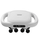 Massagepistole mit Percussion-Technologie für Intensive Massage, 12 Aufsätze, 9 Geschwindigkeiten, Wärmefunktion, Vibrationsmassage, USB-C
