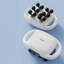 Massagepistole mit Percussion-Technologie für Intensive Massage, 12 Aufsätze, 9 Geschwindigkeiten, Wärmefunktion, Vibrationsmassage, USB-C