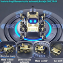 Intelligenter Roboterhund Stunt Dog, 8WD mit Omnidirektionalen Mecanum-Rädern, Steuerung per Fernbedienung und Gesten, 360°-Drehung, LED-Lichter und Soundeffekte