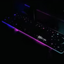 Smartes Duschsystem mit LED-Display, Ambientebeleuchtung, Piano-Tastensteuerung, Wassertemperaturanzeige, mehreren Funktionen und ohne Stromanschluss