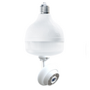 Intelligente Überwachungskamera 2-in-1 als LED-Glühbirne, 4K Ultra HD / 3MP, Pan-Tilt-Drehung 360°, KI-Personenerkennung und WLAN-Konnektivität