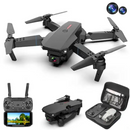 Drohne E88PRO 4K Ultra HD mit Dual-Kamera, FPV in Echtzeit, Altitude Hold, Gestensteuerung und faltbarem Design