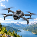 Drohne X26 Ultra Screen 4K mit Dual-Kamera, 4,3-Zoll-Bildschirm, FPV in Echtzeit, Brushless-Motoren und Hinderniserkennung