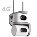 4G-Überwachungskamera 8MP mit 2 Objektiven, 360° Drehung, Nachtsicht, Bewegungserkennung, Zwei-Wege-Audio