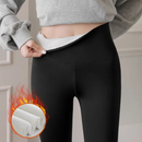 Paket 1+1 Gefütterte Damen-Leggings mit Thermofutter - Hoher Bund, Atmungsaktives Premium-Material für den Winter