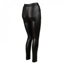 Paket 1+1 Warme gefütterte Leggings mit Taschen - Kunstleder-Optik für die kalte Jahreszeit