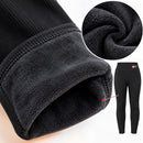 Gestreifte wattierte Hose, lockerer und bequemer Schnitt, große Größen 2XL-5XL