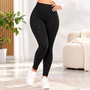 Gefütterte Damen-Strumpfhose mit Strasssteinen, elastisch und warm – Elegantes Design für die kalte Jahreszeit