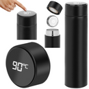 Geschenkpaket: Multifunktionaler elektrischer Zerkleinerer mit 4 Edelstahlklingen + Smart-Thermosflasche LCD 500 ml - Premium-Küchenset