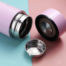 Geschenkpaket: Multifunktionaler elektrischer Zerkleinerer mit 4 Edelstahlklingen + Smart-Thermosflasche LCD 500 ml - Premium-Küchenset