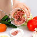 Paket Universeller elektrischer Zerkleinerer mit 4 Edelstahlklingen + Elektrischer Mini-Chopper - Multifunktionaler Zerkleinerer für Gemüse, Fleisch, Knoblauch und Nüsse