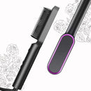 Professionelle elektrische Glättbürste für das Haar - 2 in 1 Glätten und Locken