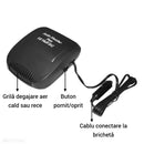 Auto-Heizlüfter 12V, 150W - Heizen und Kühlen, Kabel 140cm