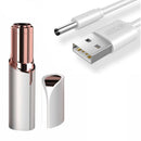 Hypoallergener LED-Gesichtsepilierer mit USB-Aufladung - Schmerzfreie und präzise Haarentfernung im Gesicht