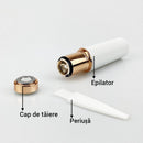 Hypoallergener LED-Gesichtsepilierer mit USB-Aufladung - Schmerzfreie und präzise Haarentfernung im Gesicht