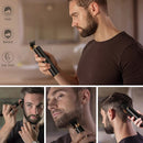 Professioneller Haarschneider T-Blade USB - Bart-Konturentrimmer mit Digitalanzeige