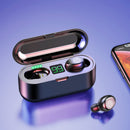 Kabellose Bluetooth-Kopfhörer TWS F9 mit Ladebox - Wasserdicht IPX7, Touch Control