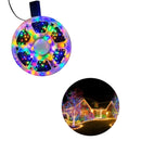 LED-Weihnachtslichterkette 100 m – 500 LEDs, mehrfarbig, für innen/außen