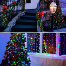 LED-Weihnachtslichterkette 100 m – 500 LEDs, mehrfarbig, für innen/außen