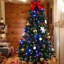 LED-Weihnachtslichterkette 100 m – 500 LEDs, mehrfarbig, für innen/außen