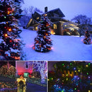 LED-Weihnachtslichterkette 100 m – 500 LEDs, mehrfarbig, für innen/außen